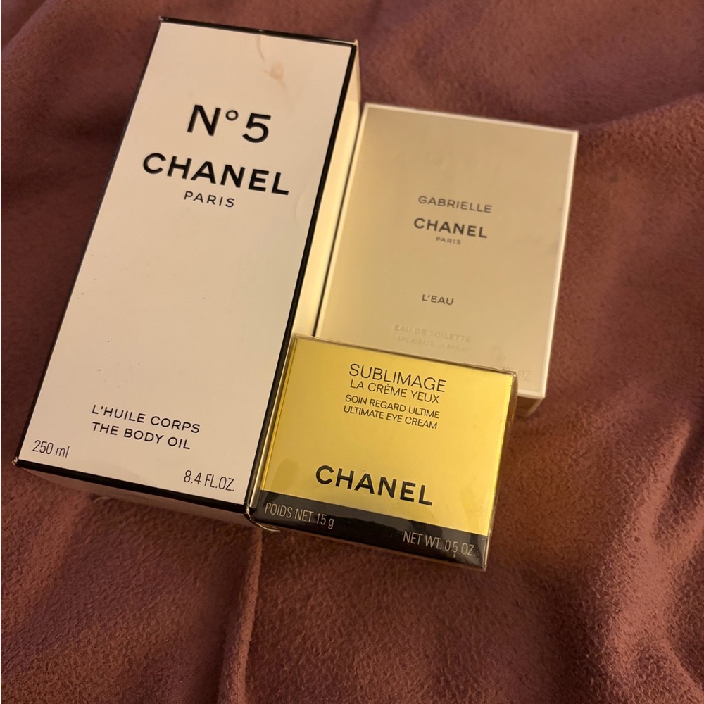 Chanel N°5 Body Oil and Gabrielle L'Eau Set